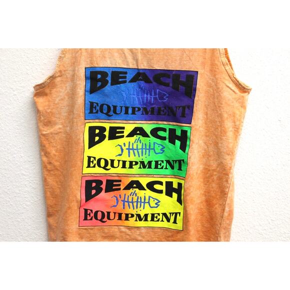 Vintage Beach Equipment Tank Top Large - Picture 2 of 7